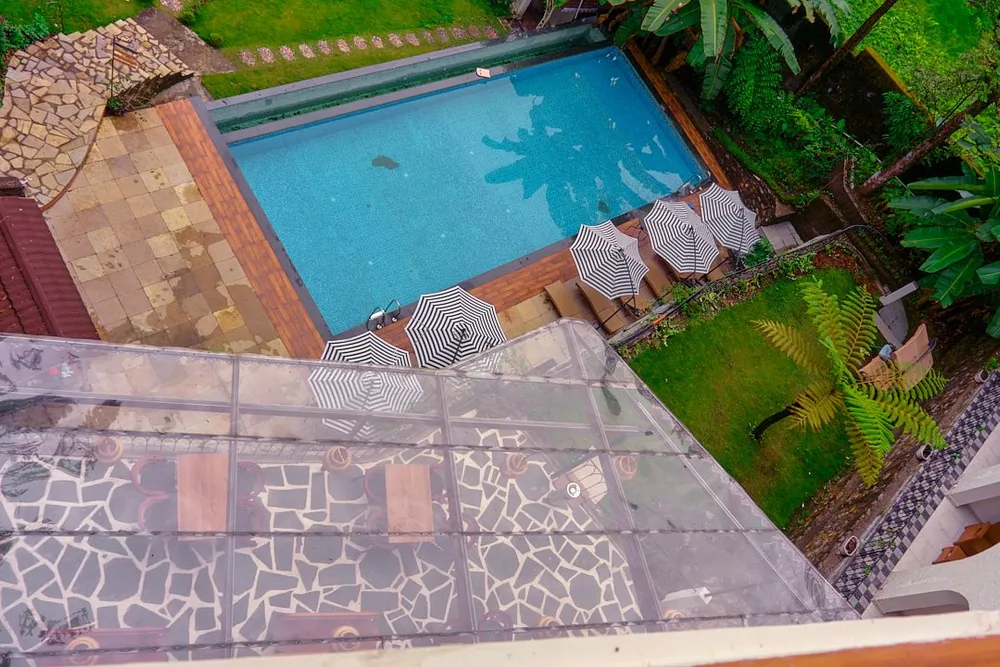 Pool at Kunjham Retreat, Gangtok